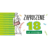Приглашение на 18 ФЕТЕ - набор из 5, включая плюсы