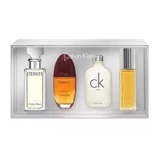 Calvin Klein Women Mini Obsession Eau de Parfum, 15 мл + One Eau de Toilette, 15 мл + Escape Eau de Parfum, 15 мл + Eternity Eau de Parfum, 15 мл