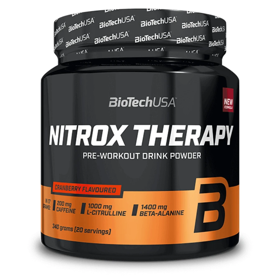 Nitrox Therapy Журавлина, 340 г, BioTech USA: ціни та характеристики