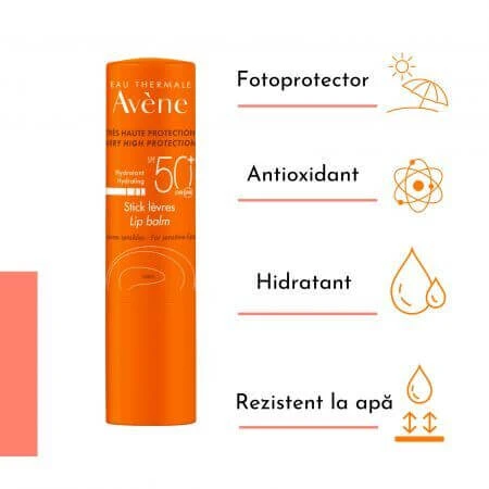 Солнцезащитный стик SPF 50+, 3 г, Avene: цены и характеристики
