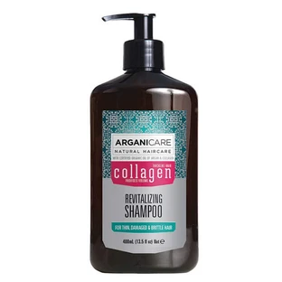 Восстанавливающий шампунь Arganicare Collagen для тонких волос, 400 мл