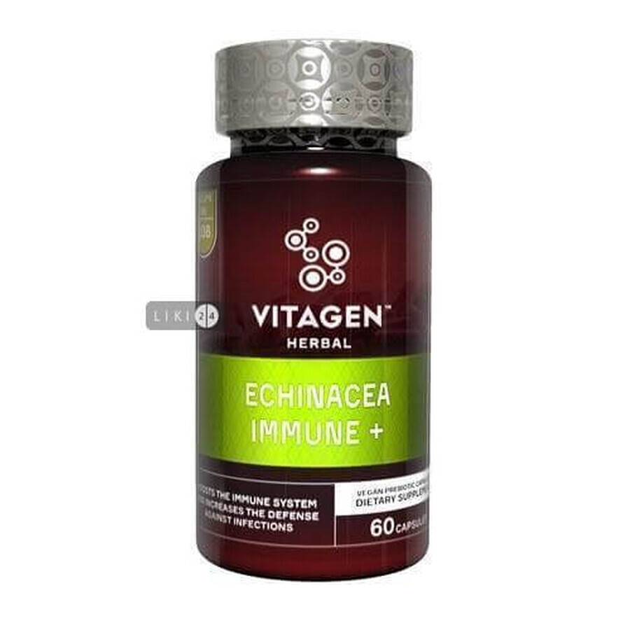 Vitagen Echinacea Immune+ капсулы, №60 отзывы