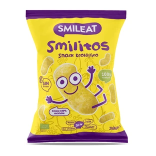 Смилитос Органик Паффс с оливковым маслом, +6 месяцев, 38 г, Smileat