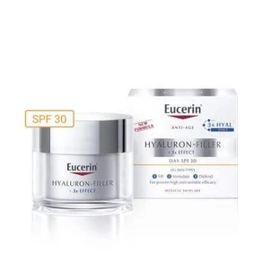 Денний крем з гіалуроновим наповнювачем SPF30, 50 мл, Eucerin