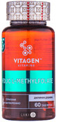 Vitagen folic l-methylfolate табл. №60