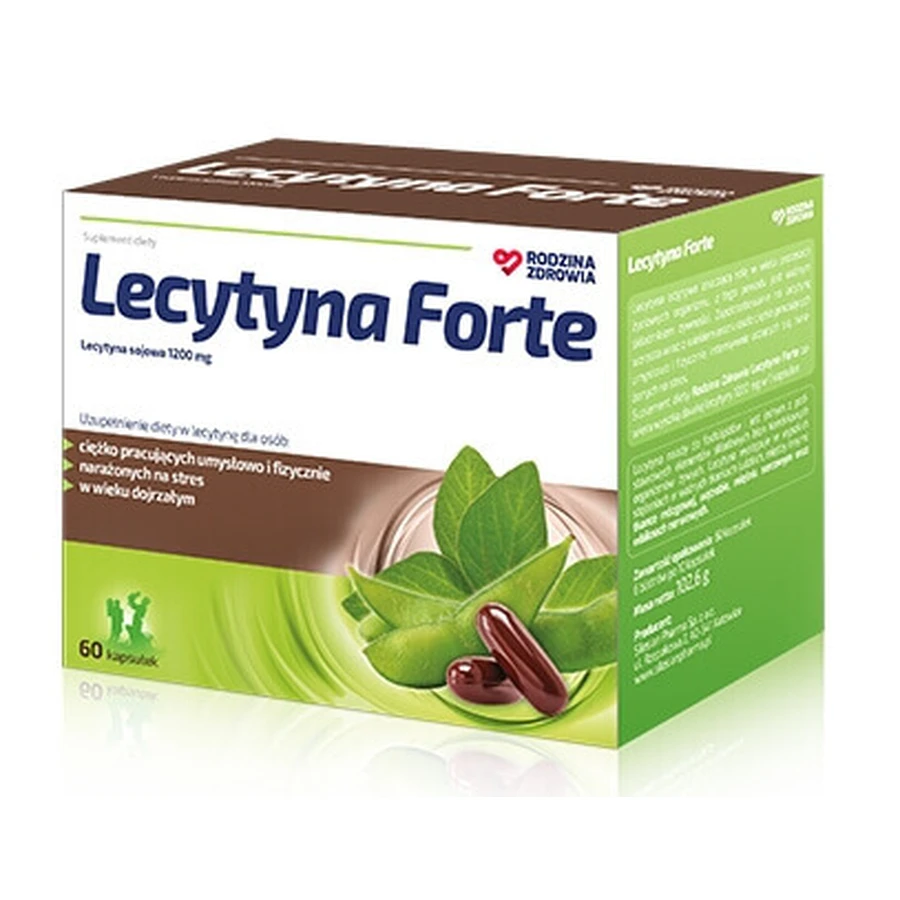 Family Health Лецитин Форте 60 капсул: ціни та характеристики