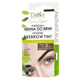 Хна для брів Delia Eyebrow Expert Powder Eyebrow Henna 3.1 Black Brown, 4 г