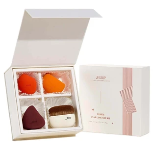 Набір губок для макіяжу Jessup Pebble Flawless Face Kit T505, 4 шт.