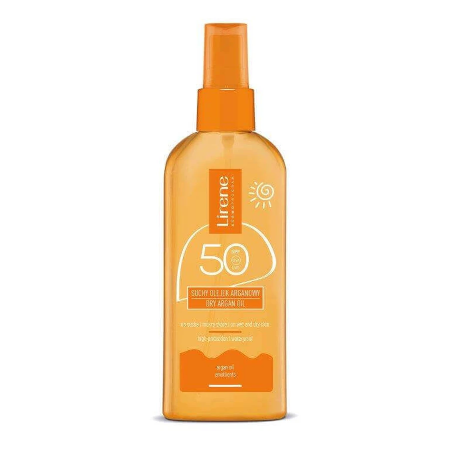 Lirene, Аргановое сухое масло SPF 50, 150 мл: цены и характеристики