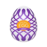 Одноразовий яйцеподібний мастурбатор Tenga Easy Beat Egg Mesh
