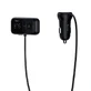 Беспроводной FM-передатчик Baseus S-16 Bluetooth с зарядным устройством (версия Overseas) — черный