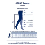 Компресійні колготки Jobst Opaque, CCL2, з закритим носком, розмір 3, натуральні: ціни та характеристики
