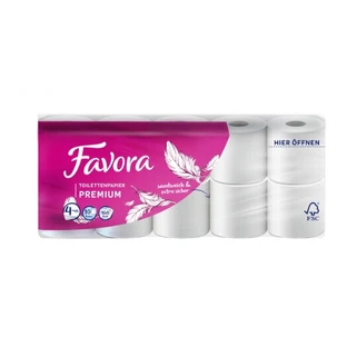 Favora, Туалетная бумага, 10 рулонов