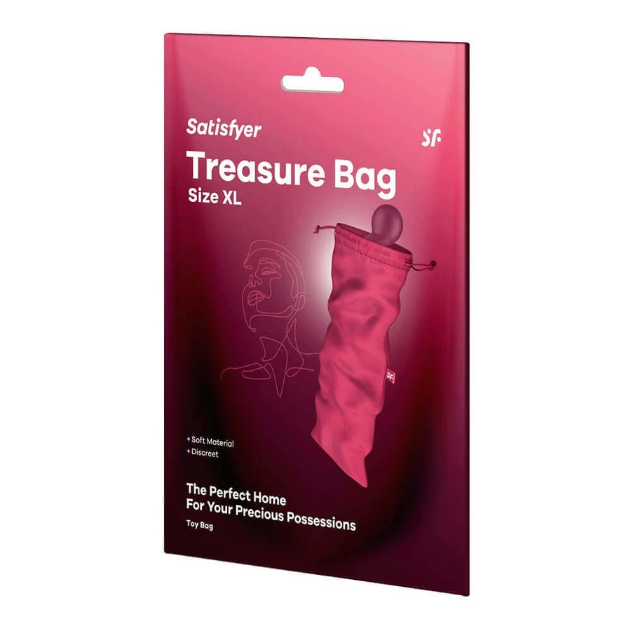 Рожева сумка для зберігання гаджетів Satisfyer Treasure Bag XL: ціни та характеристики