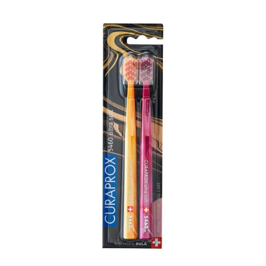 Зубна щітка Curaprox CS 5460 Duo Marble, 2 шт: ціни та характеристики