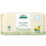 Салфетки из высушенного бамбукового волокна, 60 штук, Aleva Naturals