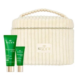 Набір Nuxe Nuxuriance Ultra, крем для догляду за шкірою, SPF 30, 50 мл + крем для догляду за шкірою та волоссям, 15 мл + гелевий масажер безкоштовно