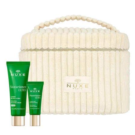 Набір Nuxe Nuxuriance Ultra, крем для догляду за шкірою, SPF 30, 50 мл + крем для догляду за шкірою та волоссям, 15 мл + гелевий масажер безкоштовно: ціни та характеристики