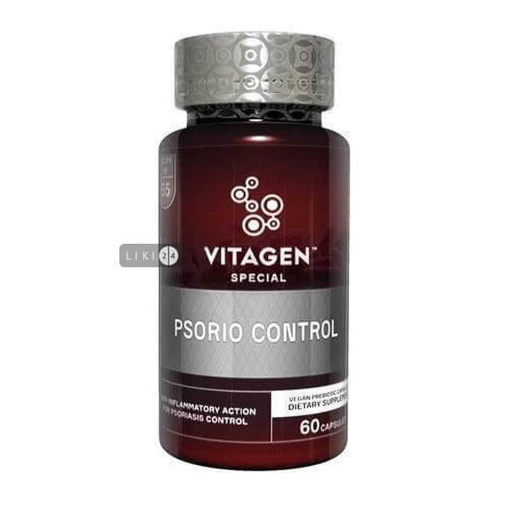 Vitagen psorio control капс. №60: цены и характеристики