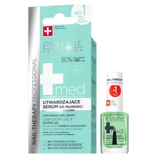 Eveline Cosmetics Nail Therapy Professional Med+ Зміцнююча сироватка для нігтів, 12 мл
