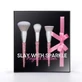 Набір пензликів для макіяжу Slay With Sparkle Angel`s Edition, 3 штуки, Cucuta Beaty