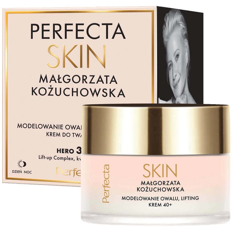 Perfecta Skin Małgorzata Kożuchowska Моделирующий и лифтинговый дневной и ночной крем 40+, 50 мл: цены и характеристики