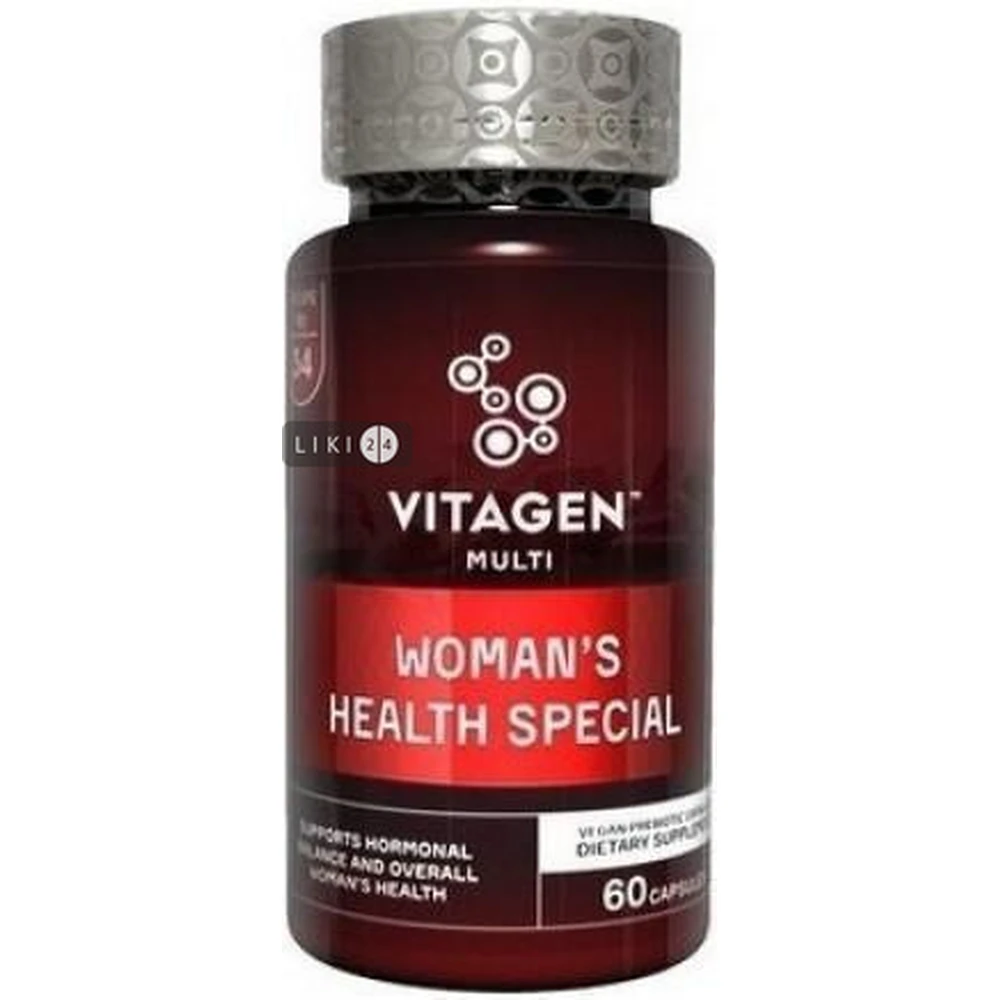 Vitagen Woman's Health Special капсулы, №60: цены и характеристики