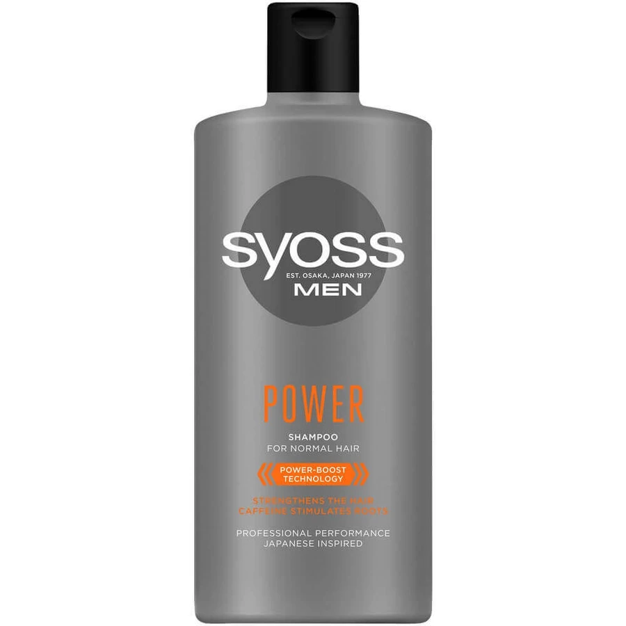 Шампунь Syoss Men Power для нормального волосся, 440 мл: ціни та характеристики