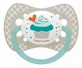 Canpol, Пустушка заспокійлива, силіконова, симетрична, 0-6м Cupcake 23/282, сіра, 1 шт.