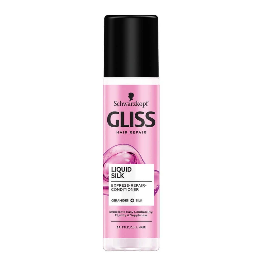 Відновлюючий кондиціонер Gliss Kur Liquid Silk Express, 200 мл: ціни та характеристики