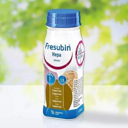 Продукт специального медицинского назначения Fresubin Hepa Drink, со вкусом капучино, 4 x 200 мл: цены и характеристики