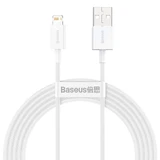 Baseus Superior USB - Lightning cablu 2.4A 2 m alb (CALYS-C02)