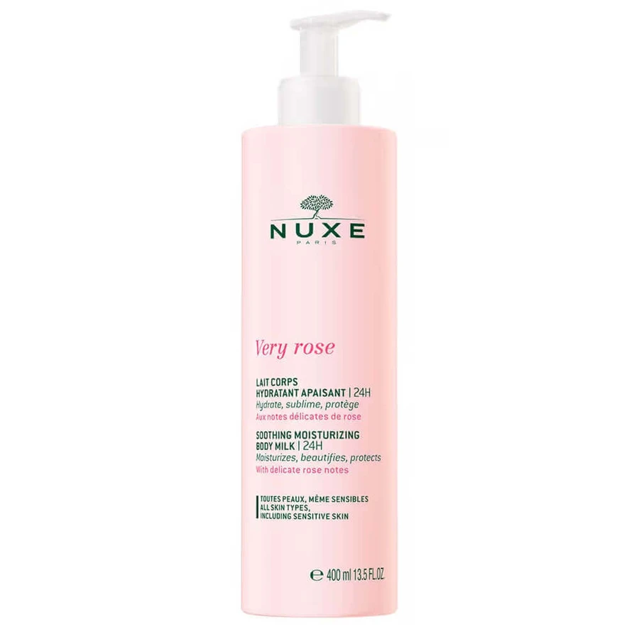 Зволожуюче молочко для тіла Nuxe Very Rose, 400 мл: ціни та характеристики