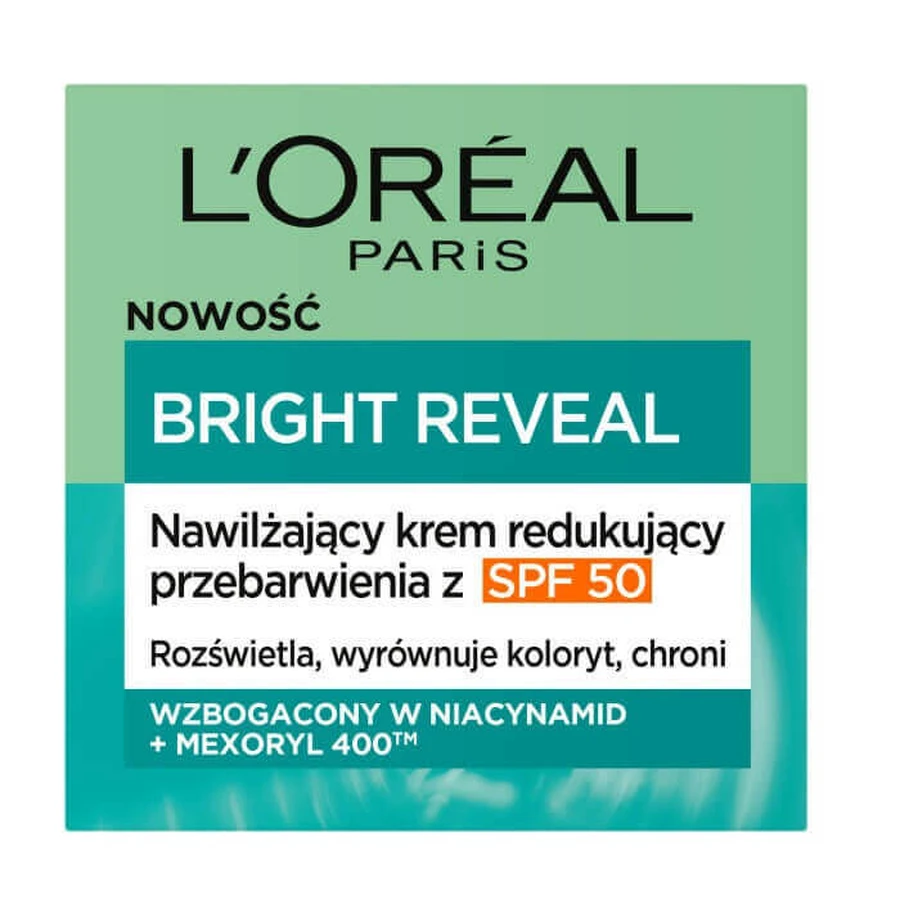 L Oreal Paris Bright Reveal зволожуючий крем від плям SPF50, 50 мл: ціни та характеристики