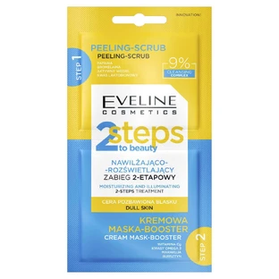 Eveline Cosmetics 2 Steps to Beauty Увлажняющий и осветляющий двухэтапный уход, 2 x 4 мл