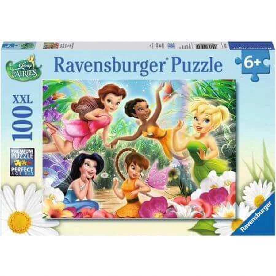 Пазл "Феи Диснея", 6 лет+, 100 деталей, Ravensburger: цены и характеристики