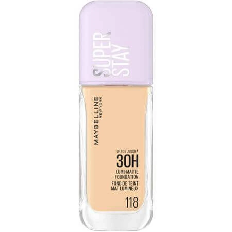 Lumi Matte 30H Lumi Matte 118 New York SuperStay Foundation, 35 мл, Maybelline: цены и характеристики