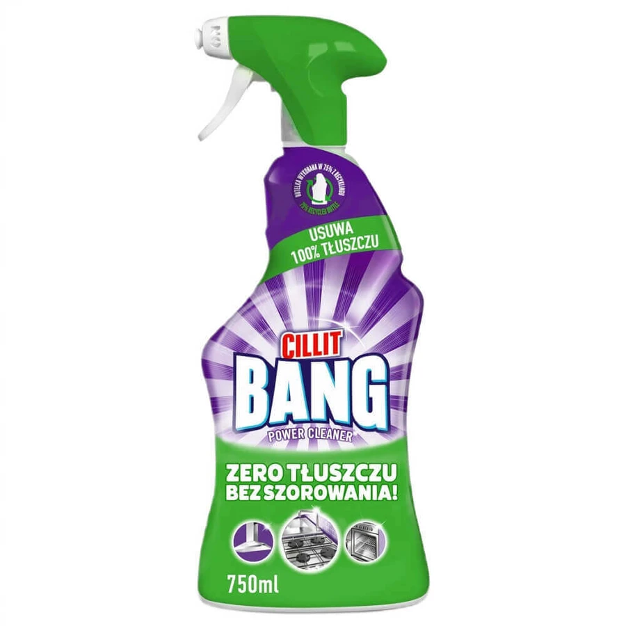 Cillit Bang Zero Grease No Scrub Spray Cleaner, 750 мл: ціни та характеристики