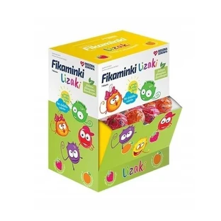 Витаминные леденцы Fikaminki 3+, малиновый вкус, 1 штука