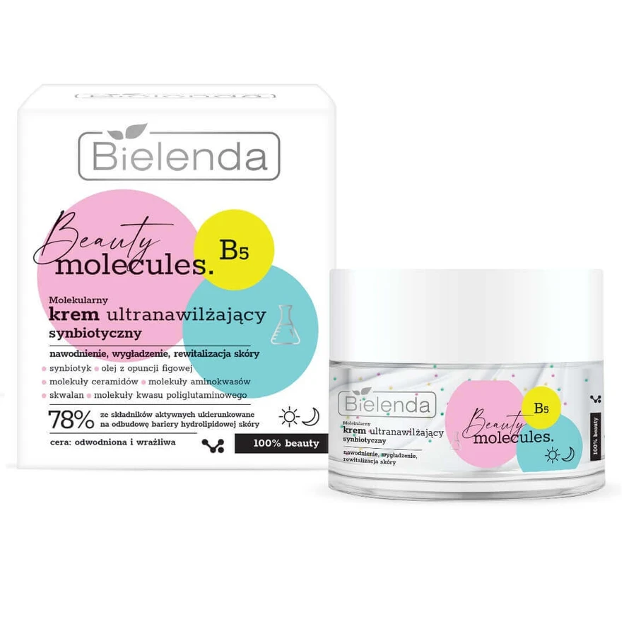 Bielenda Beauty Molecules Molecular synbiotic ultra moisturizing cream, 50 мл: цены и характеристики
