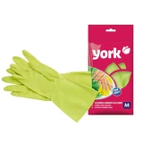 York, резиновые перчатки, алоэ, размер L, 1 пара