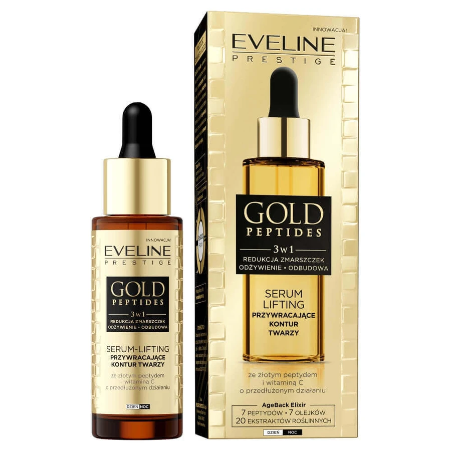 Eveline Cosmetics Gold Peptides Ser de lifting facial, 30 мл: цены и характеристики