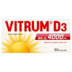 Vitrum D3 Strong, вітамін D 4000 МО, 60 капсул: ціни та характеристики