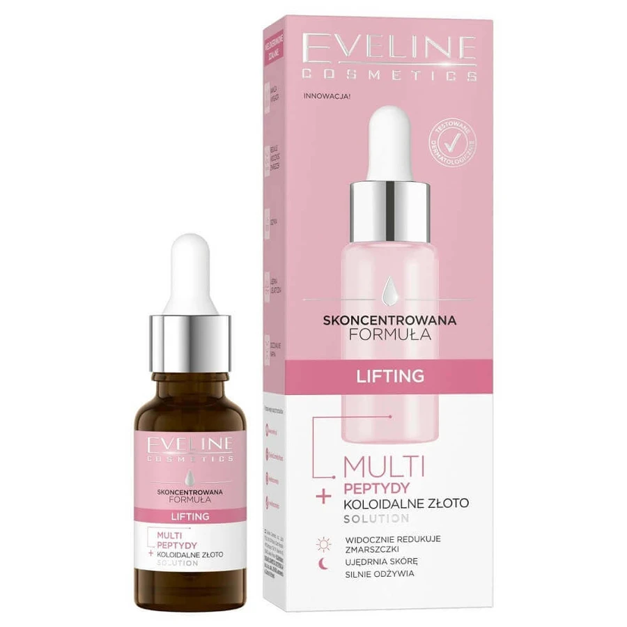 Eveline Cosmetics Концентрированная формула лифтинг-сыворотки для лица, 18 мл: цены и характеристики