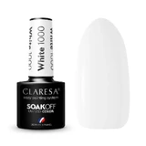 Лак для нігтів Claresa Soak Off UV/LED Color Hybrid Nail Polish 1000 білий, 5 г