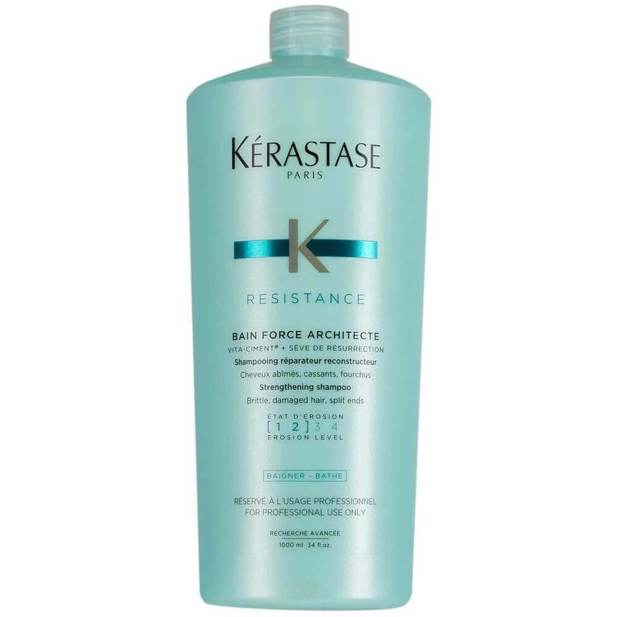 Kerastase, Укрепляющий шампунь для ослабленных волос, 1000 мл: цены и характеристики