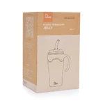 Majestic Sport, термокружка с соломинкой Jelly, розовая, 650 мл: цены и характеристики