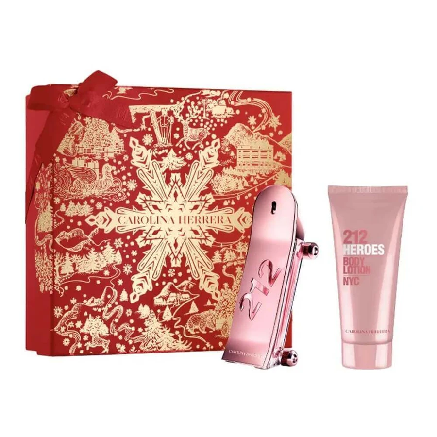 Carolina Herrera 212 Heroes Forever Young set Eau de Parfum, 80 мл + лосьйон для тіла, 100 мл: ціни та характеристики