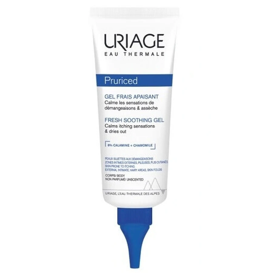 Освежающий и успокаивающий гель Uriage Pruriced, 100 мл: цены и характеристики
