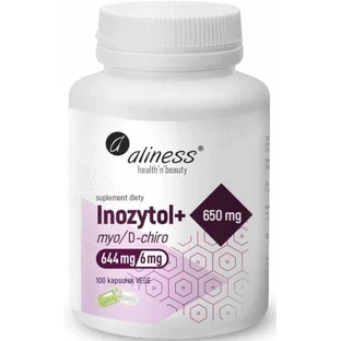 Инозитол Aliness Inositol 650 myo/D-chiro, 100 капсул